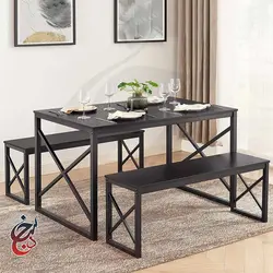 میز ناهارخوری طرح هونام مدل dt-1008 - سنجد چوب