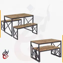 میز ناهارخوری طرح هونام مدل dt-1008 - سنجد چوب