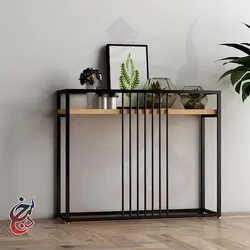 میز کنسول طرح کمند مدل Co-1028 - سنجد چوب