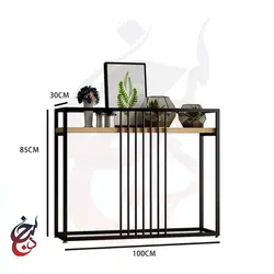 میز کنسول طرح کمند مدل Co-1028 - سنجد چوب