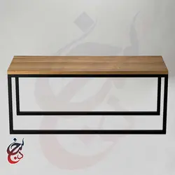 نیمکت فلزی طرح نلسا مدل Mb-1002 - سنجد چوب
