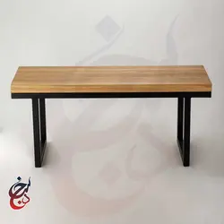نیمکت فلزی طرح ناربن مدل Mb-1004 - سنجد چوب