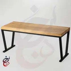 نیمکت فلزی طرح نستور مدل Mb-1005 - سنجد چوب