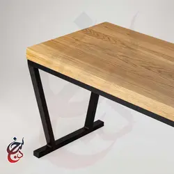 نیمکت فلزی طرح نستور مدل Mb-1005 - سنجد چوب