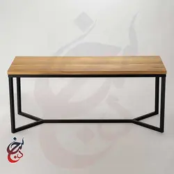 نیمکت فلزی طرح نیکسام مدل Mb-1006 - سنجد چوب