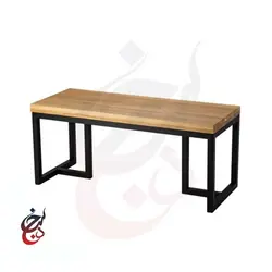نیمکت فلزی طرح نهال مدل Mb-1008 - سنجد چوب