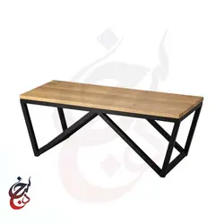 نیمکت فلزی طرح نامبد مدل Mb-1007 - سنجد چوب
