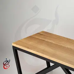 نیمکت فلزی طرح نامبد مدل Mb-1007 - سنجد چوب
