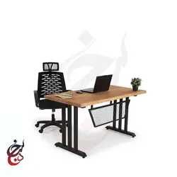 میز پایه فلزی طرح آلپای مدل de-1025 - سنجد چوب