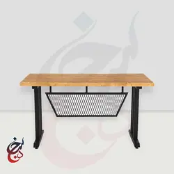 میز پایه فلزی طرح آلپای مدل de-1025 - سنجد چوب