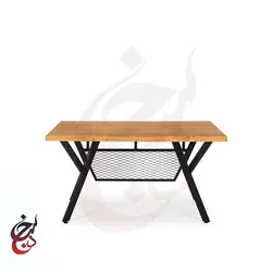 میز پایه فلزی طرح آرتان مدل de-1024 - سنجد چوب
