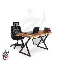 میز پایه فلزی طرح آرن مدل de-1029 - سنجد چوب