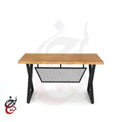میز پایه فلزی طرح آرن مدل de-1029 - سنجد چوب