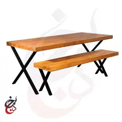 میز ناهارخوری طرح هیما مدل dt-1012 - سنجد چوب