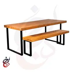 میز ناهارخوری طرح هیرمند مدل dt-1011 - سنجد چوب