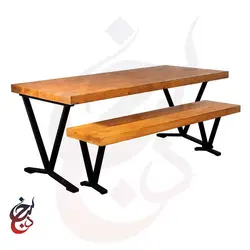 میز ناهارخوری طرح هیتاسب مدل dt-1010 - سنجد چوب