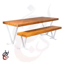 میز ناهارخوری طرح هیتاسب مدل dt-1010 - سنجد چوب