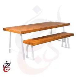 میز ناهارخوری طرح هوروش مدل dt-1009 - سنجد چوب
