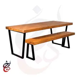 میز ناهارخوری طرح هلدا مدل dt-1013 - سنجد چوب