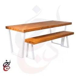 میز ناهارخوری طرح هلدا مدل dt-1013 - سنجد چوب