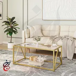 میز جلو مبلی طرح فدک مدل Ct-1024 - سنجد چوب