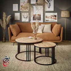 میز جلو مبلی طرح فرهام مدل Ct-1028 - سنجد چوب