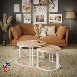 میز جلو مبلی طرح فرهام مدل Ct-1028 - سنجد چوب