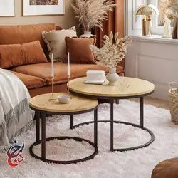 میز جلو مبلی طرح فرسام مدل Ct-1026 - سنجد چوب