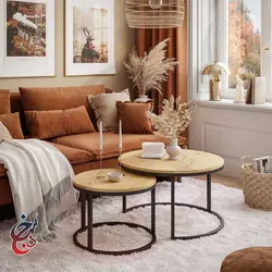 میز جلو مبلی طرح فرسام مدل Ct-1026 - سنجد چوب