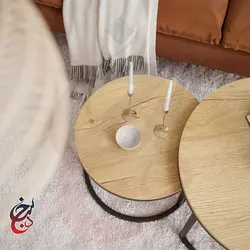 میز جلو مبلی طرح فرسام مدل Ct-1026 - سنجد چوب