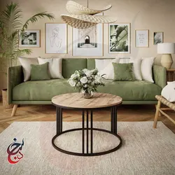 میز جلو مبلی طرح فادیا مدل Ct-1025 - سنجد چوب