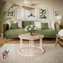 میز جلو مبلی طرح فادیا مدل Ct-1025 - سنجد چوب