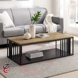 میز جلو مبلی طرح فرسیم مدل Ct-1030 - سنجد چوب