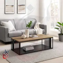 میز جلو مبلی طرح فرسیم مدل Ct-1030 - سنجد چوب