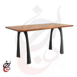 پایه میز فلزی طرح رامان مدل le-1057 - سنجد چوب