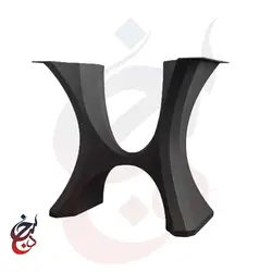 پایه میز فلزی طرح رایموند مدل le-1058 - سنجد چوب