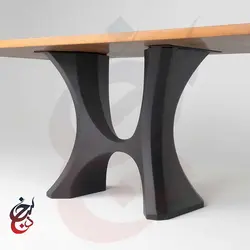 پایه میز فلزی طرح رایموند مدل le-1058 - سنجد چوب