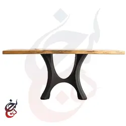 پایه میز فلزی طرح رایموند مدل le-1058 - سنجد چوب