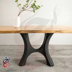 پایه میز فلزی طرح رایموند مدل le-1058 - سنجد چوب