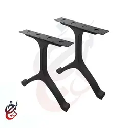 پایه میز فلزی طرح رویسا مدل le-1055 - سنجد چوب
