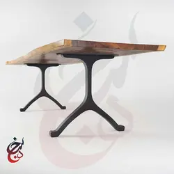 پایه میز فلزی طرح رویسا مدل le-1055 - سنجد چوب