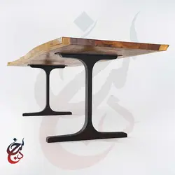 پایه میز فلزی طرح ریماس مدل le-1053 - سنجد چوب