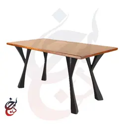 پایه میز فلزی طرح رایا مدل le-1056 - سنجد چوب