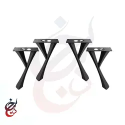 پایه میز فلزی طرح رایا مدل le-1056 - سنجد چوب