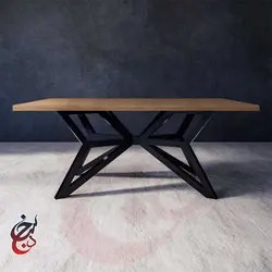 پایه میز فلزی طرح راینیک مدل le-1063 - سنجد چوب