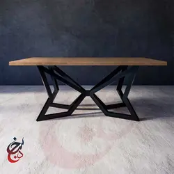 پایه میز فلزی طرح رانیا مدل le-1061 - سنجد چوب