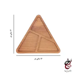 استند لوازم رومیزی طرح آبتین چوبی گالری سنجد چوب کد c-1003