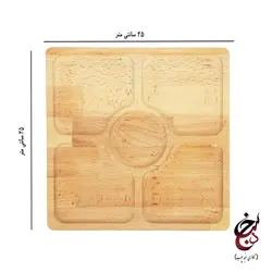 اردو خوری چوبی طرح ارسلان گالری سنجد چوب کد c-1028
