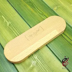 پایه نگهدارنده گوشی موبایل طرح آذین گالری سنجد چوب کد c-1004