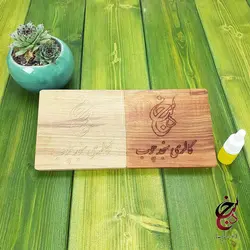 پایه نگهدارنده چوبی موبایل طرح آرسام گالری سنجد چوب کد c-1034